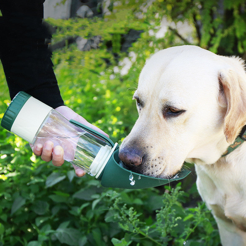 Foldable, Portable Puppy Food Bowl and Drinking Dispenser - My Store